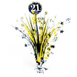 Sprankelende 21e Verjaardag Tafeldecoratie 46cm