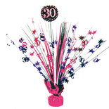 Sprankelende Roze 30e Verjaardag Tafeldecoratie 46cm