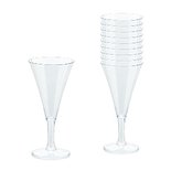 Transparant Mini Champagne Glazen 20st