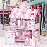 Roze Snoepwinkeltje Traktatie Display