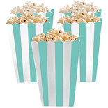 Robin's Ei Blauw Strepen Popcorn Bak 5st