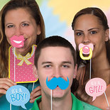 Baby Shower Foto Props 10st