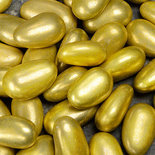 Goud Metallic Gesuikerde Amandelen 1kg