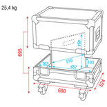 DAP Case for 2x M15 monitor
