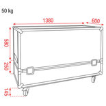 DMT MCA-PIXS2 Case for 6x PixelScreen P6