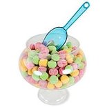 Transparant Kort Plastic Vissenkom Snoepkom 15cm