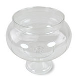 Transparant Kort Plastic Vissenkom Snoepkom 15cm