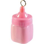 Roze Baby Fles Ballongewicht
