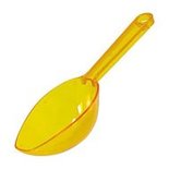 Geel Plastic Snoep Schep