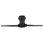 Showtec Belt Light E27, LED prik kabel IP44, 50m, zonder lampen