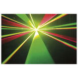 Showtec Galactic RGY-140 MKII 140mW laser effect rode, groene, gele laser