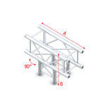 T-Cross 3-way Pro-30 Square P,F,G Truss