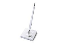 Vintage Wit met Witte Rozen Pennen Standaard