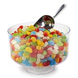 Transparant Bokaal Op Voet Medium Plastic Snoeppot 18.7cm