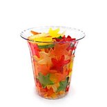 Transparant Gevleugeld Medium Plastic Cilinder Snoepvaas 15cm