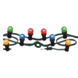 LED Prikkabel 10M met 4 kleuren LED lampen Rood Groen Blauw Geel Verhuur