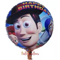 Toy Story 'Happy Birthday' Folie Ballon 45cm