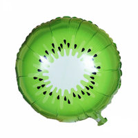 Kiwi Schijf Folie Ballon 45cm