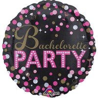 Sprankelend Roze 'Bachelorette Party' Folie Ballon 45cm