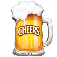 Bierpul 'Cheers' Folie Ballon 89cm