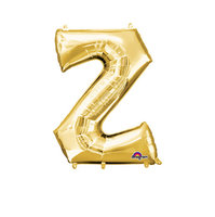 Goud Letter 'Z' Folie Ballon 40cm