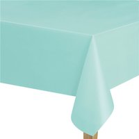 Mint Groen Plastic Tafelkleed 137x274cm
