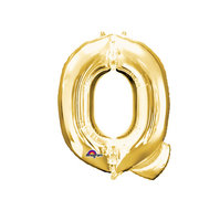Goud Letter 'Q' Folie Ballon 40cm