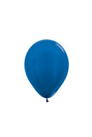 Sempertex Metallic Blauw Latex Ballonnen 12cm 50st Metallic Pearl Blue