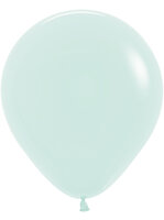 Sempertex Pastel Groen Latex Ballonnen 45cm 25st Pastel Matte Green