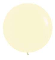 Sempertex Pastel Geel Latex Ballonnen 60cm 10st Pastel Matte Yellow