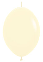 Sempertex Pastel Geel Link-O-Loon Latex Ballonnen 30cm 50st Pastel Matte Yellow