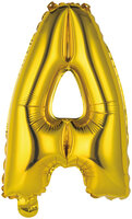 Goud Letter 'A' Folie Ballon 40cm