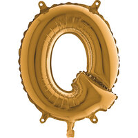 Grabo Goud Letter 'Q' Folie Ballon 35cm