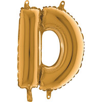 Grabo Goud Letter 'D' Folie Ballon 35cm