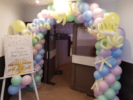 Ballonnenboog Pastel Onderwaterdieren Diepzee