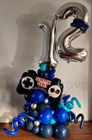 Battle Royal Gaming Collage '12 jaar' Ballonnenpilaar