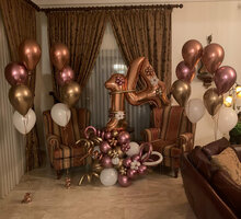 Rosegold Collage 14 Jaar Ballonnenpilaar