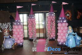 Sprookjes Kasteel Set Ballondecoratie 