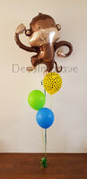 Jungel Aap Helium Ballonnen Boeket 