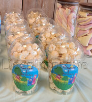 Popcornbeker Gepersonaliseerd "Billie en BamBam"