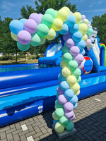 Pastel Cijfer '7' Ballondecoratie