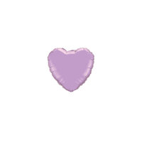 Qualatex Lavendel Paars Hart Folie Ballon 10cm