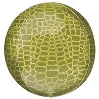 Anagram  Dierenprint Krokodillenhuid Orbz Folie Ballon 40cm