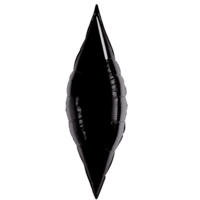 Qualatex Zwart Taper Folie Ballon 95cm