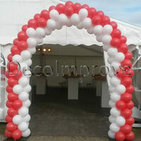 Ballonnenboog Sterpatroon Enkeldeurs Clusters van 4