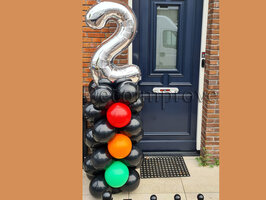 Ballonnenpilaar Standaard '2 jaar' Verkeerslicht