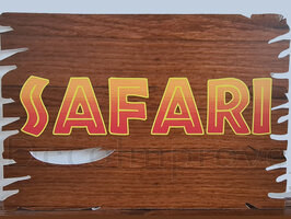 Foamboard Hout 'Safari' Verhuur