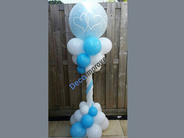 Ballonnenpilaar Luxe Verbonden Harten