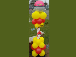 Ballonnenpilaar Luxe Pokemon Pokeball