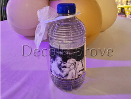 Waterfles Gepersonaliseerd "Klassiek Huwelijk" Katerwater